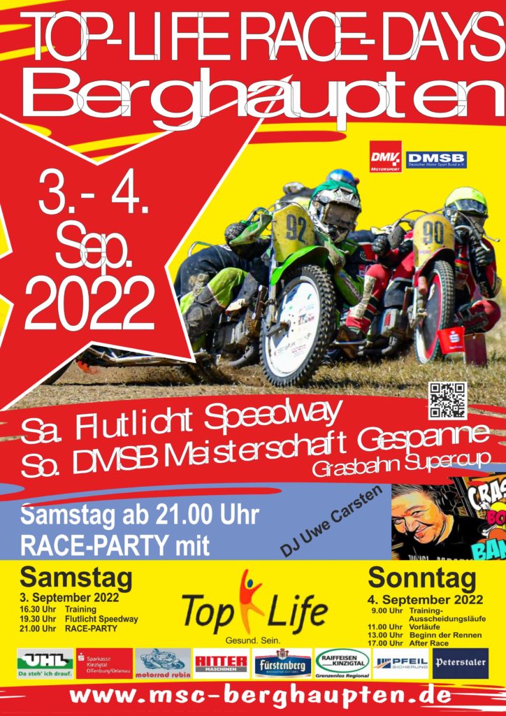 Top Life Race Days 2022