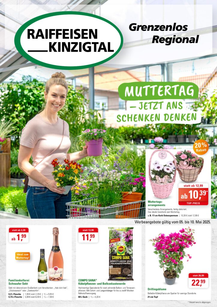 Angebot der Woche ab 5. Mai 2025