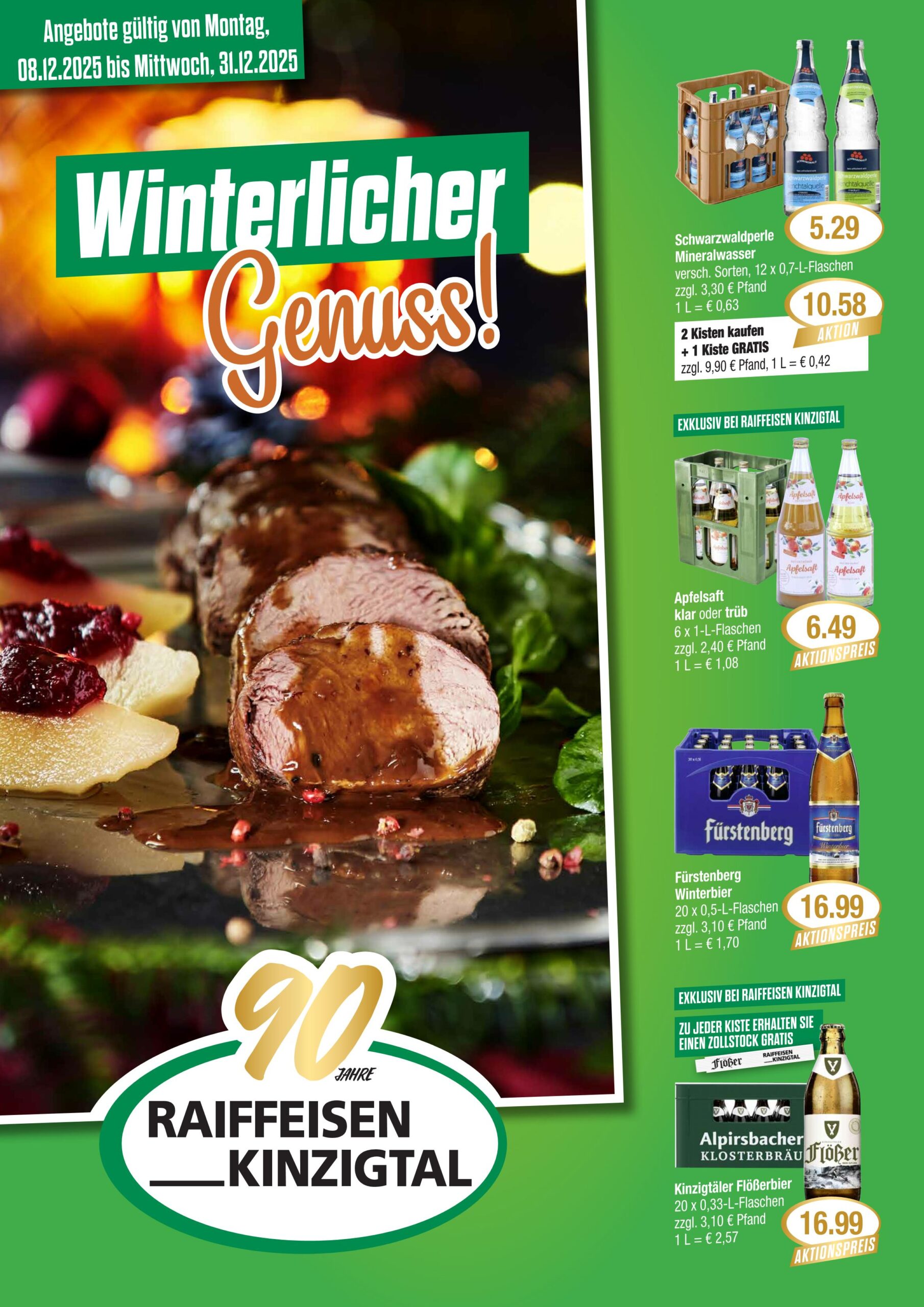 Winterlicher Genuss - Angebot ab 8. Dezember 2025
