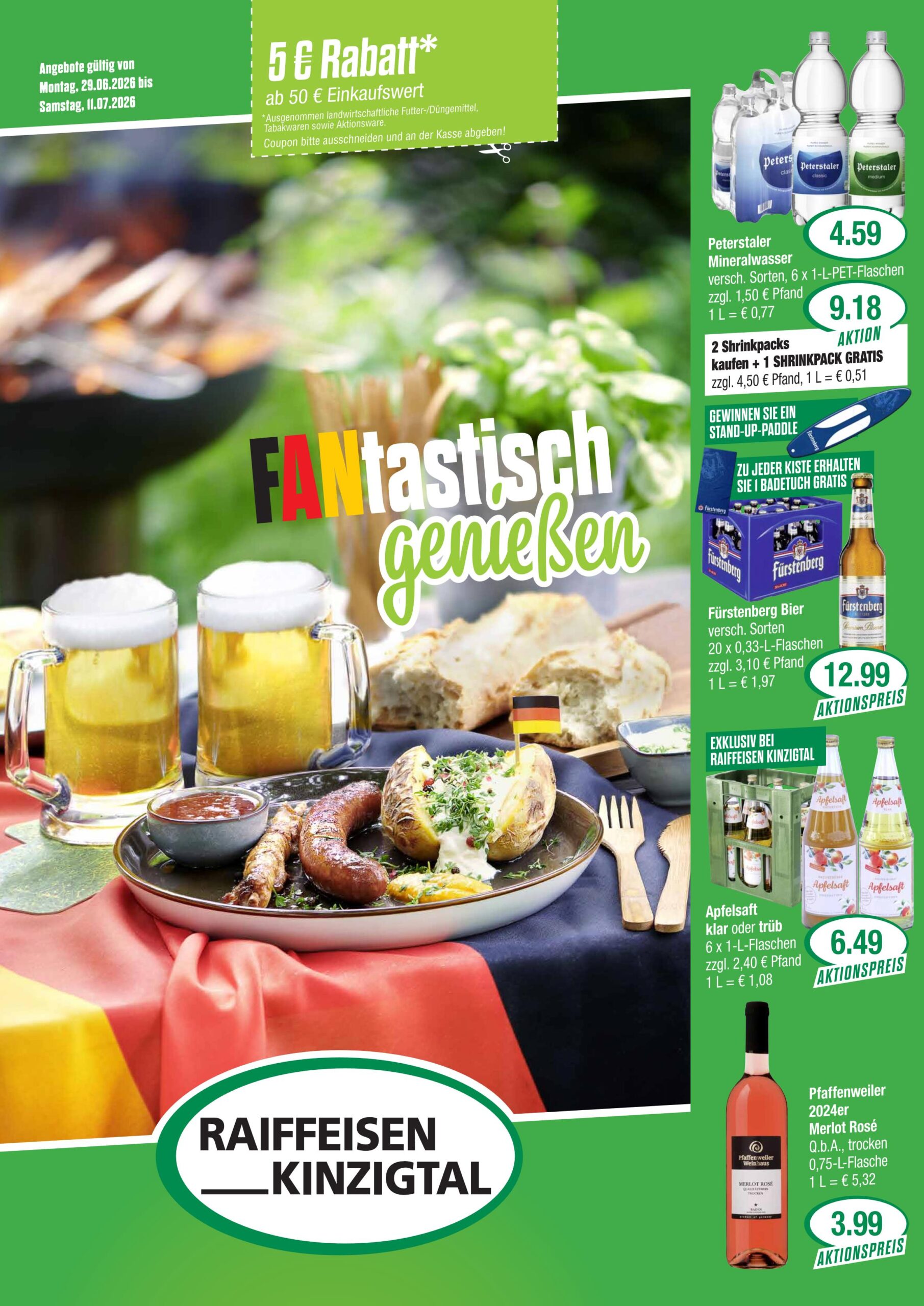 FANtastisch geniessen - Angebot ab 29. Juni 2026